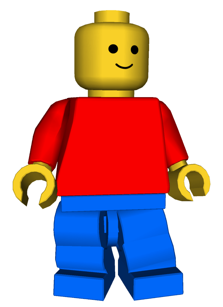 Lego Man clipart transparent 2
