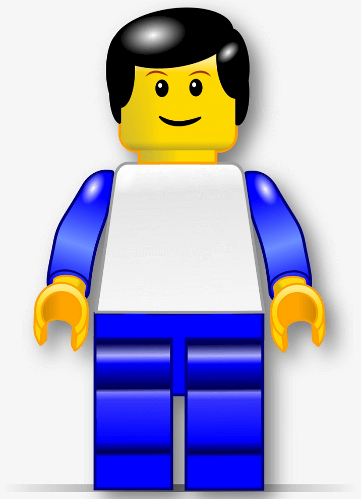 Lego Man clipart