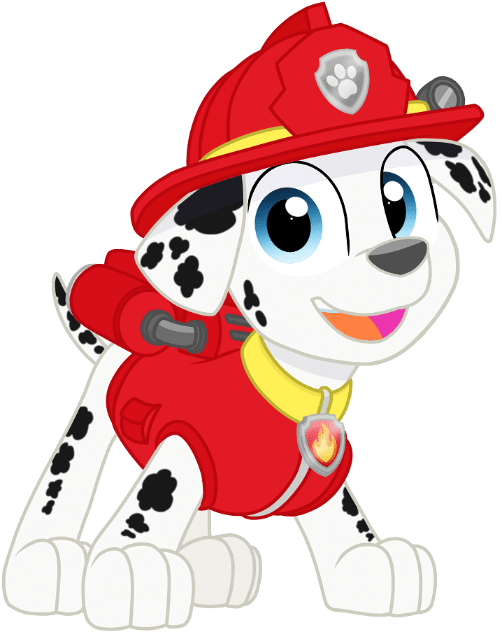 Marshall Paw Patrol clipart free