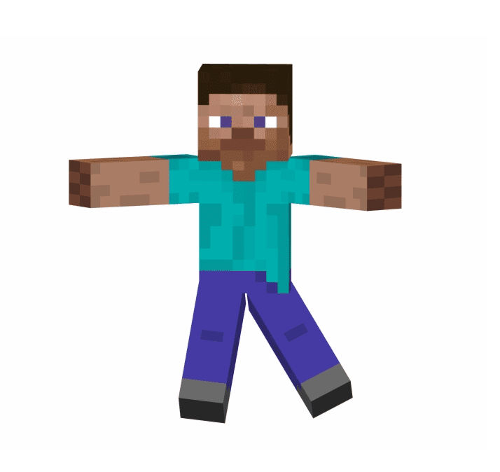 Minecraft Steve clipart png free