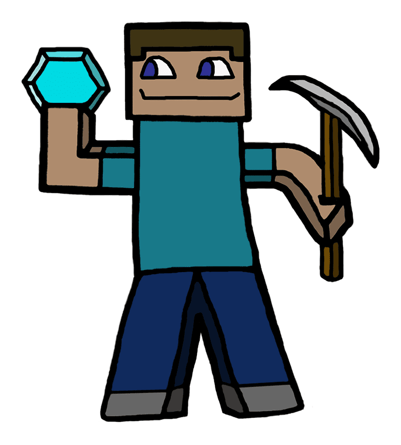 Minecraft clipart for kids