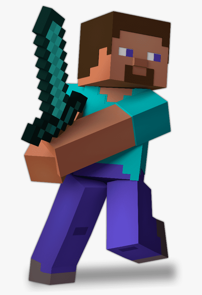 Minecraft clipart png for kids