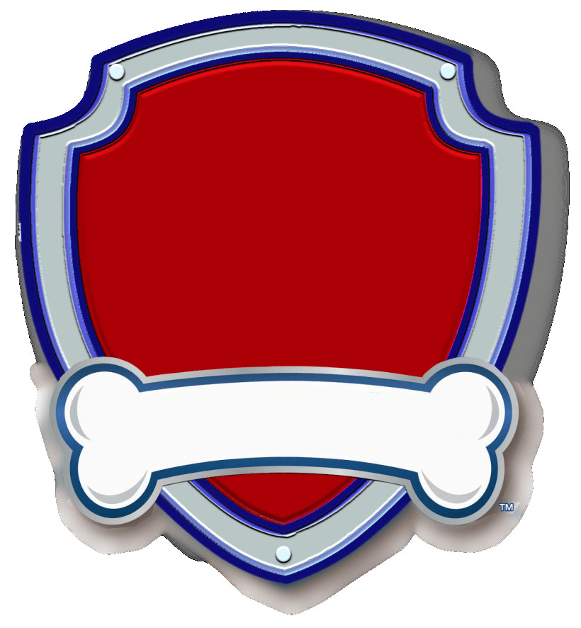 Paw Patrol Badge clipart