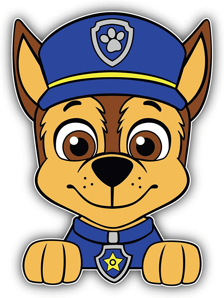 Paw Patrol Chase clipart png