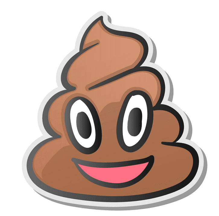 Poop Emoji clipart 2