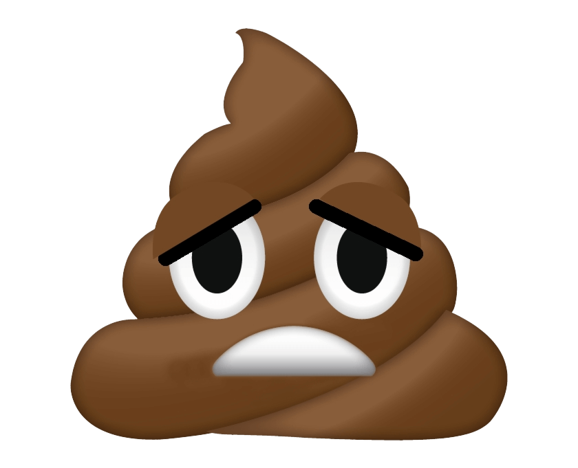 Poop Emoji clipart png 4