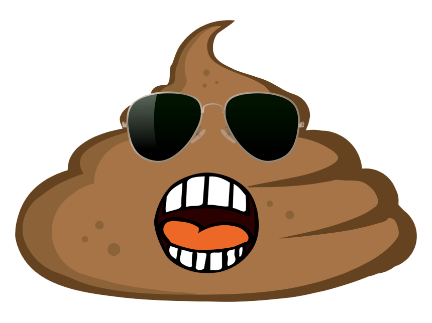 Poop Emoji clipart png 8