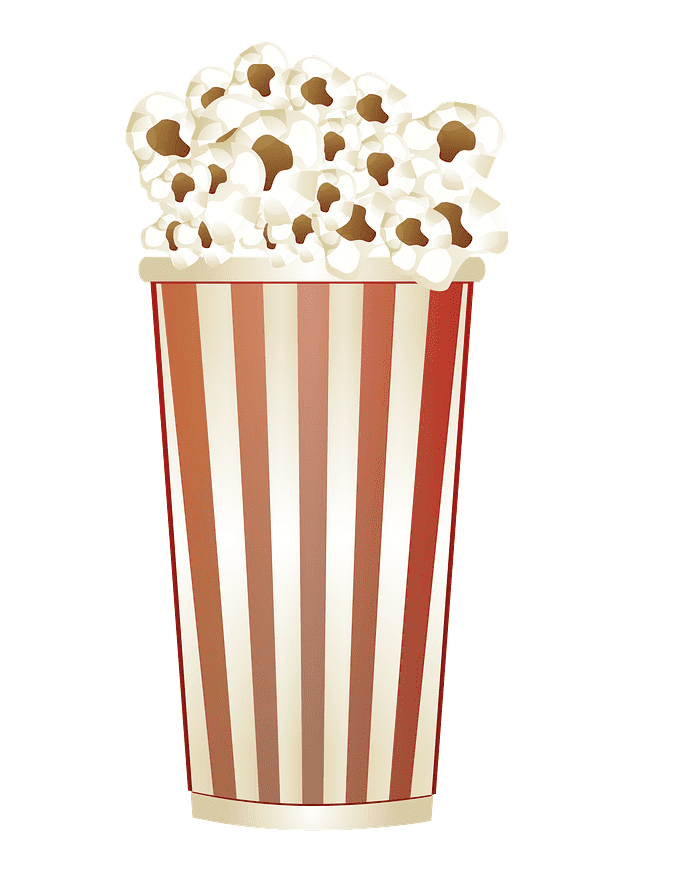 Popcorn clipart 1