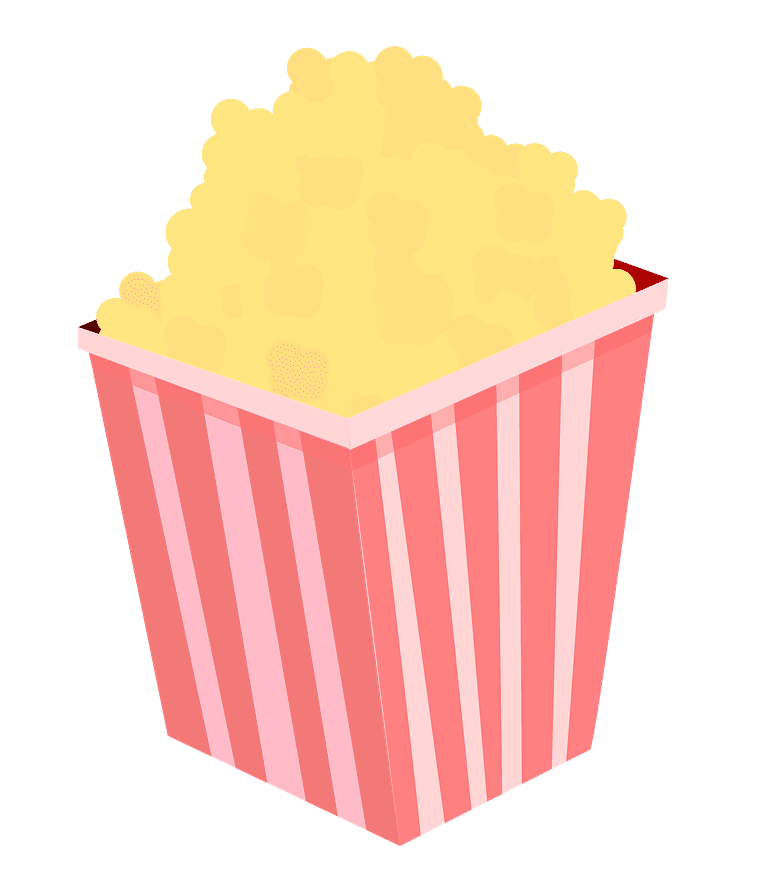 Popcorn clipart 4