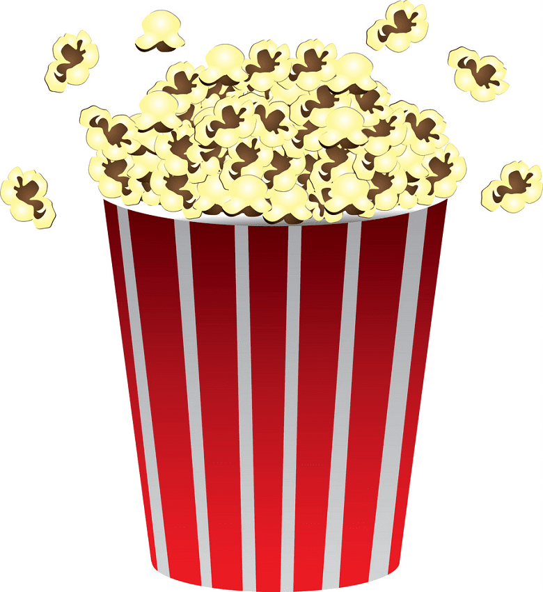 Popcorn clipart 8