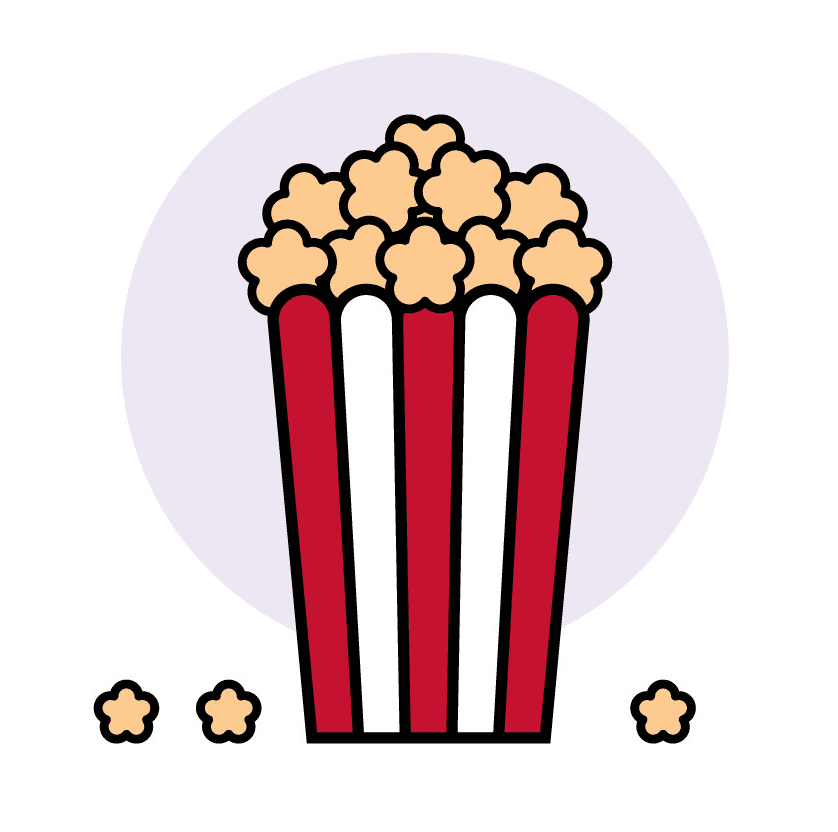 Popcorn clipart free 2