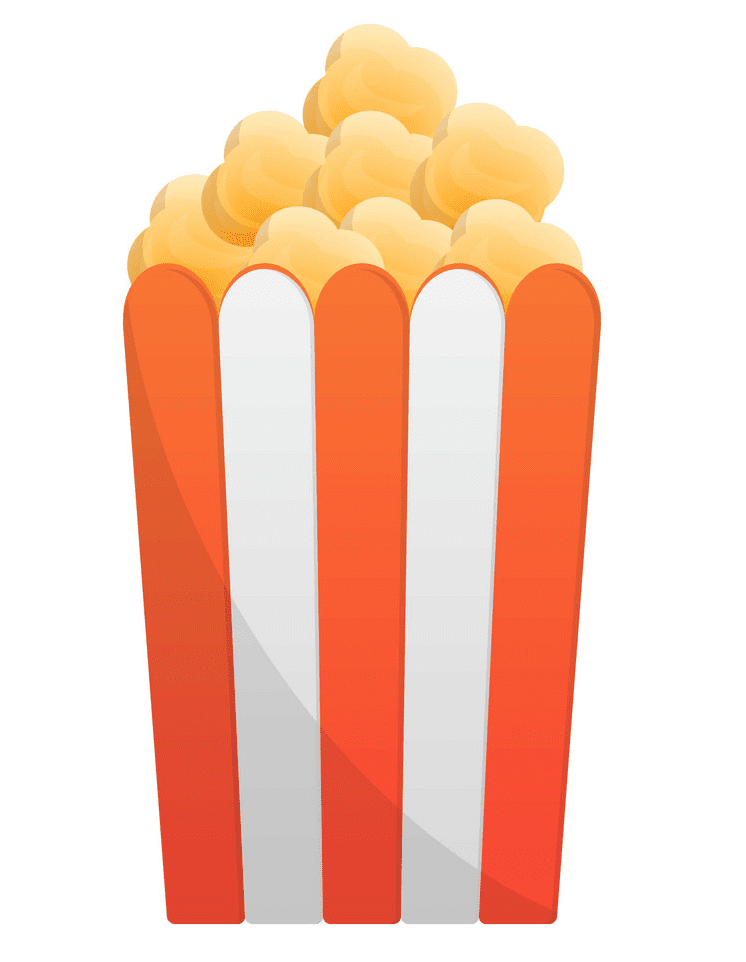Popcorn clipart free 4