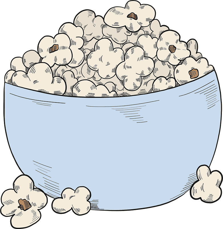 Popcorn clipart png images