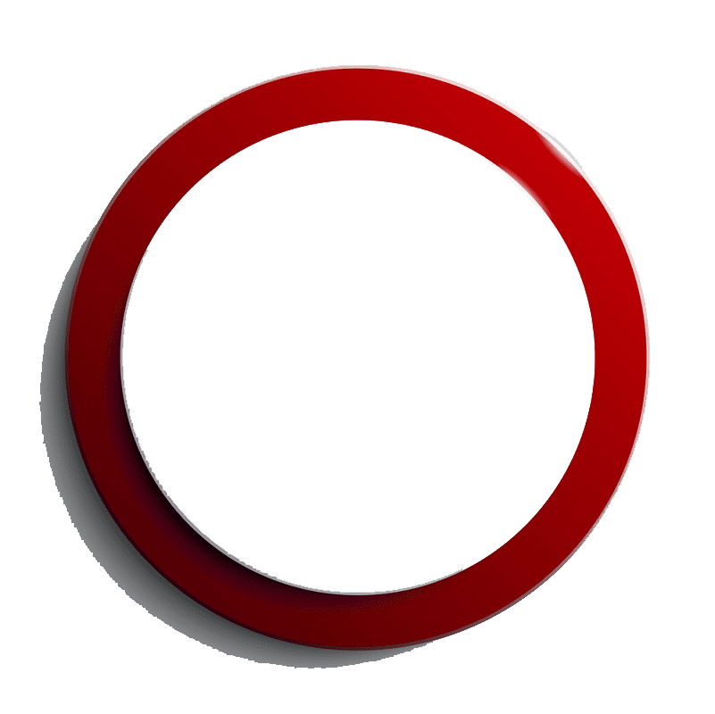 Red Circle clipart transparent