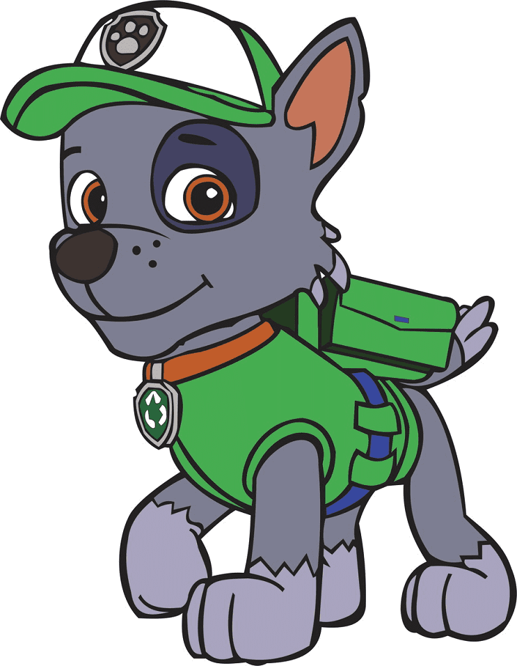 Rocky Paw Patrol clipart free