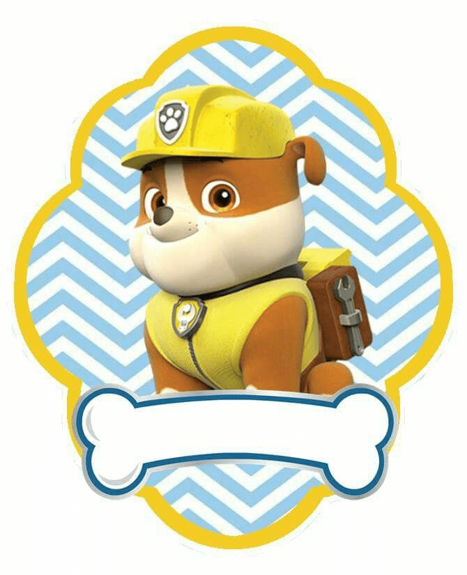 Rubble Paw Patrol clipart free