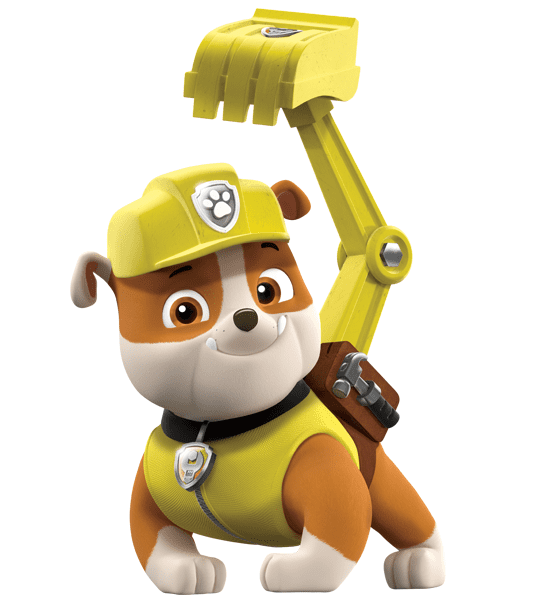 Rubble Paw Patrol clipart