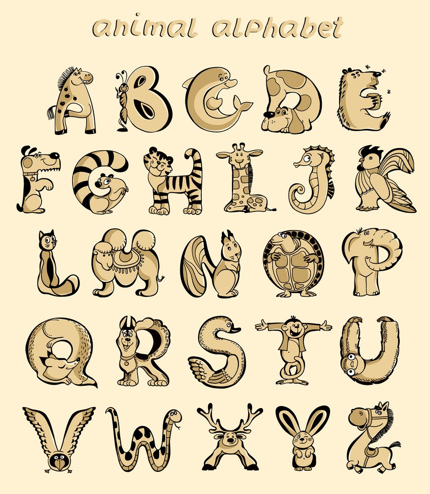animals alphabet