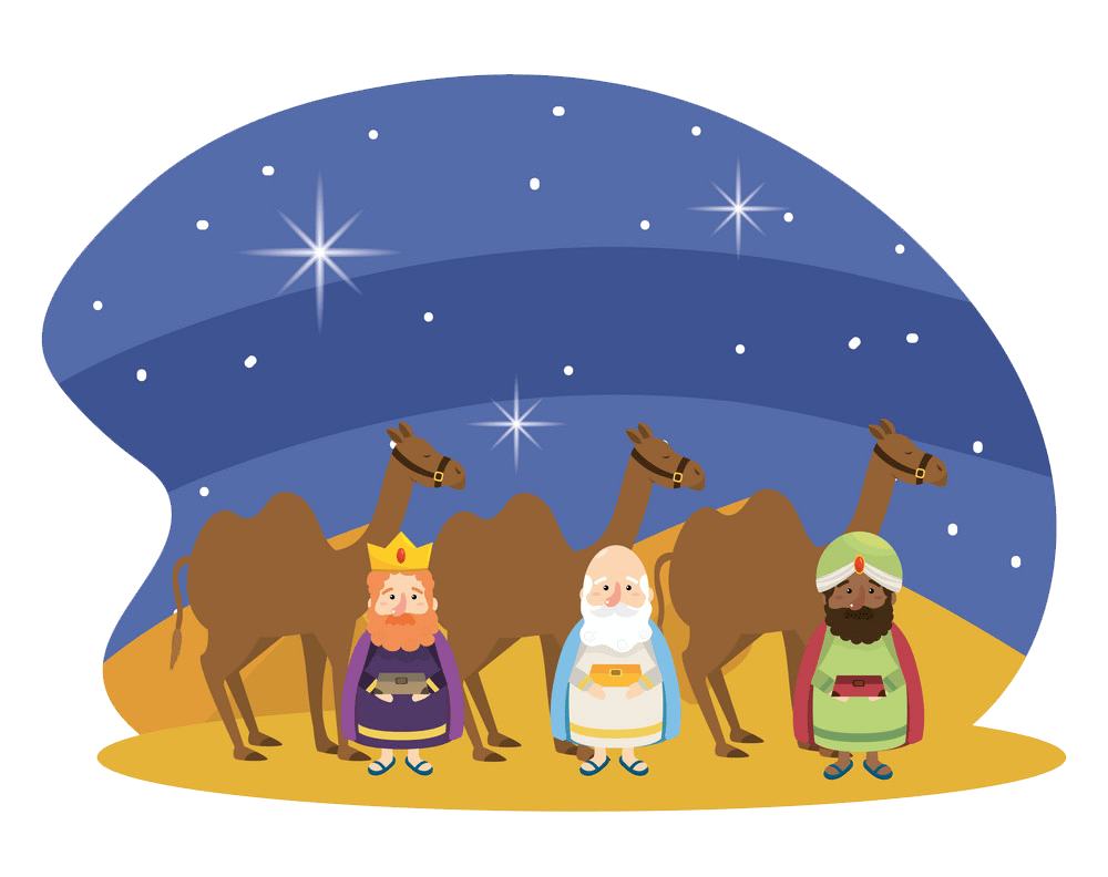 animated christmas nativity scene transparent