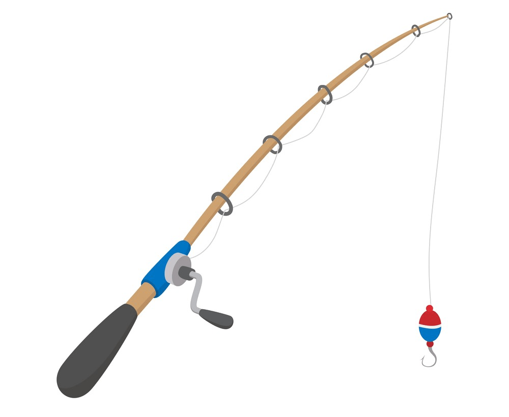 animated fishing pole png