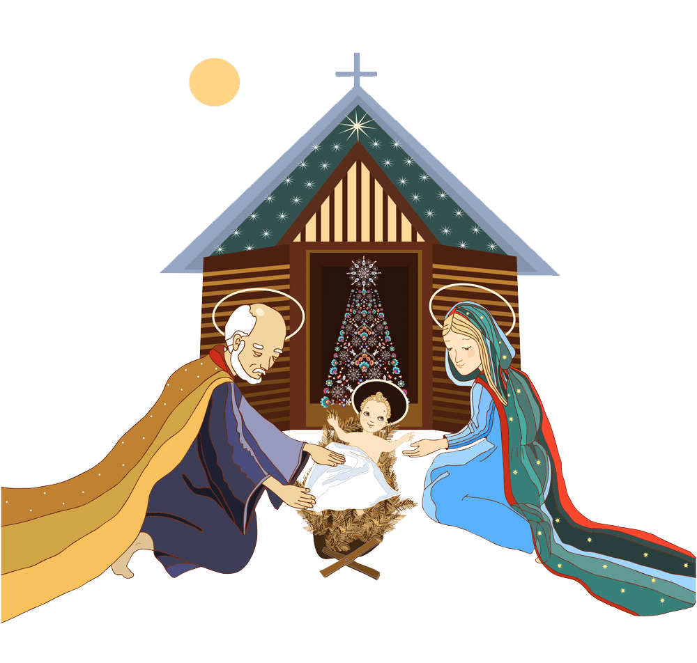animated nativity scene transparent