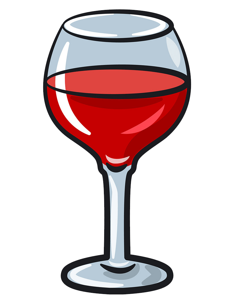 animated red wine glass png transprent