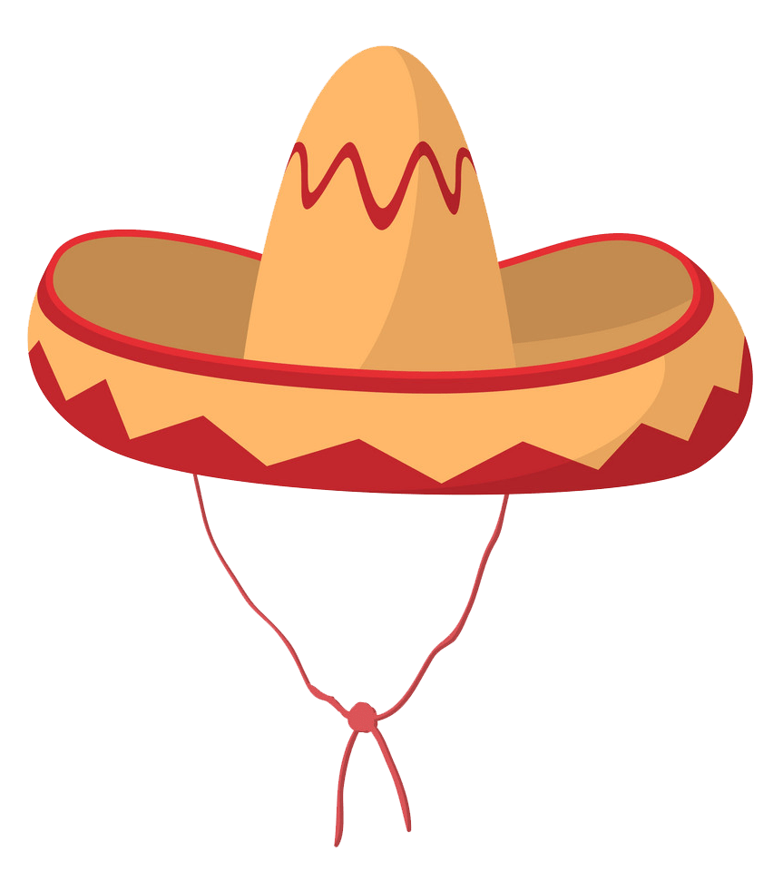 animated sombrero icon png transparent