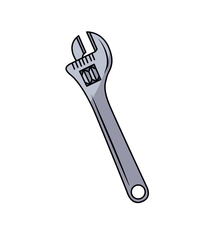 animated wrench