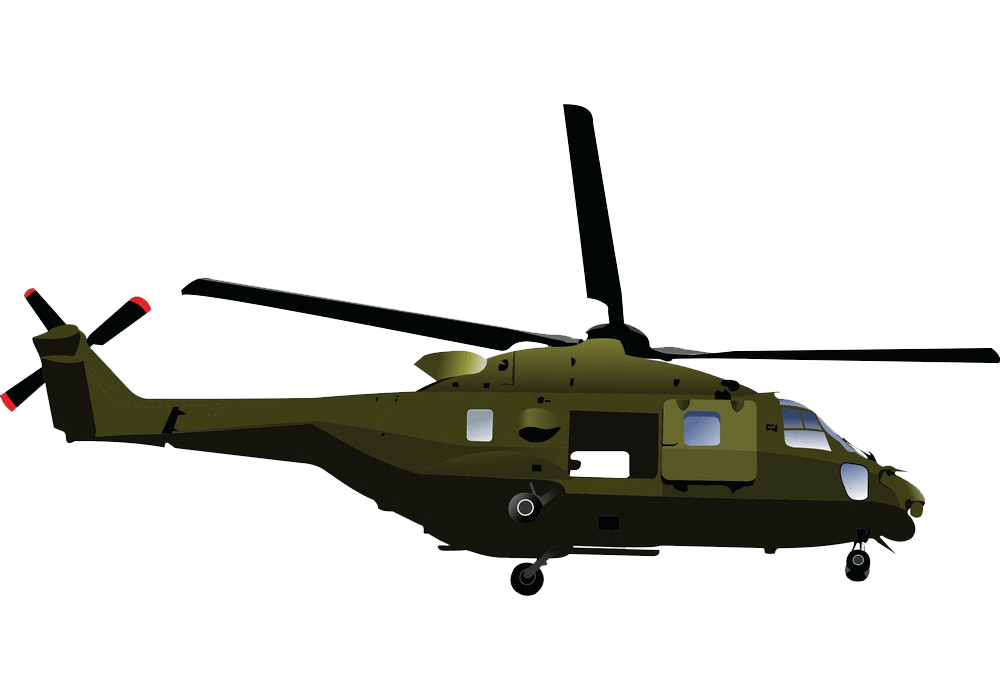 army helicopter 1 png transparent