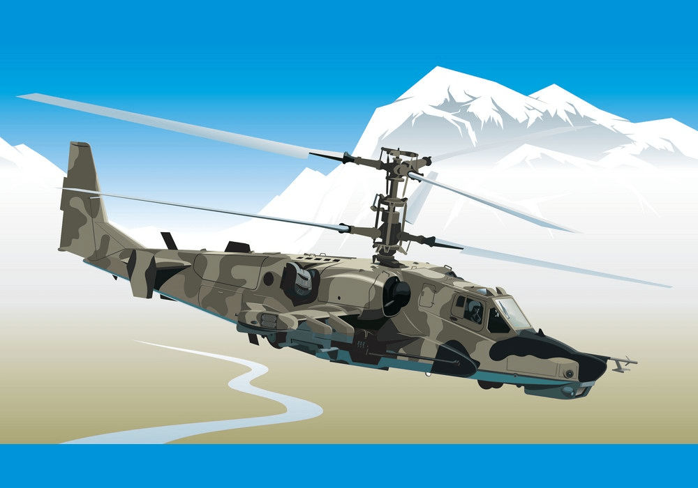 attack helicopter in the sky png