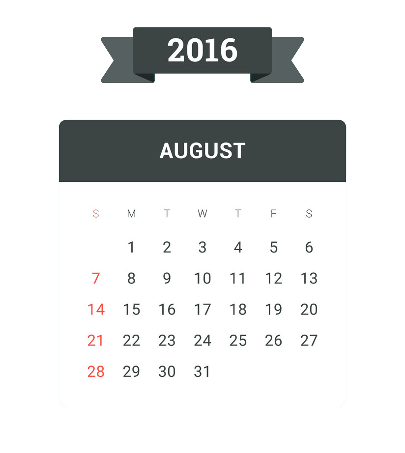 august 2016 transparent