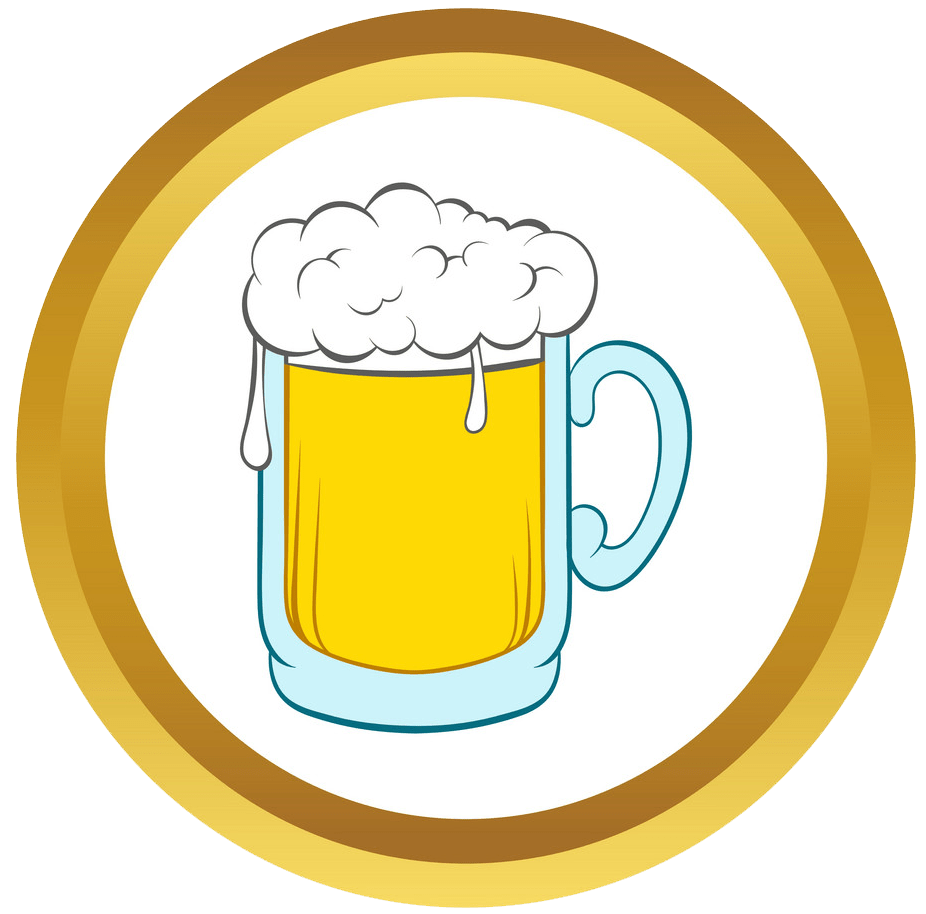 beer mug icon png transparent