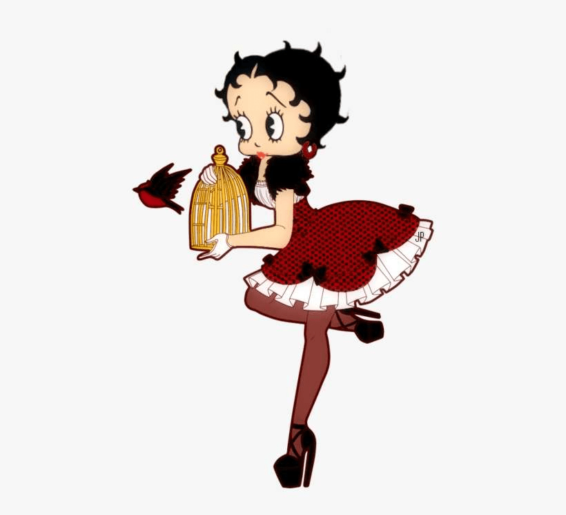 betty boop release the bird png