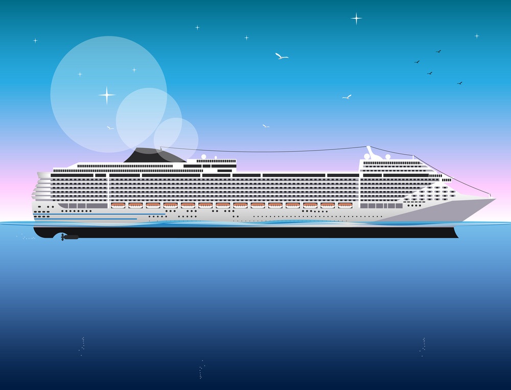 big cruise ship