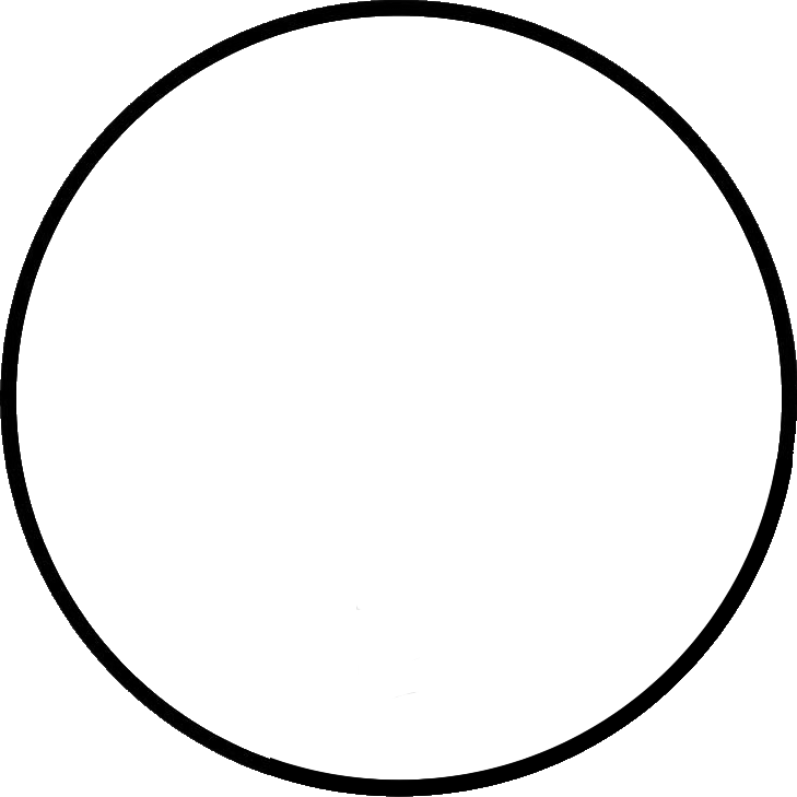 black circle transparent
