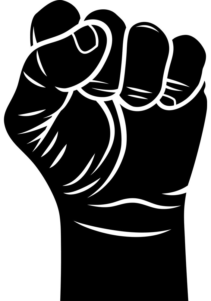 black fist icon