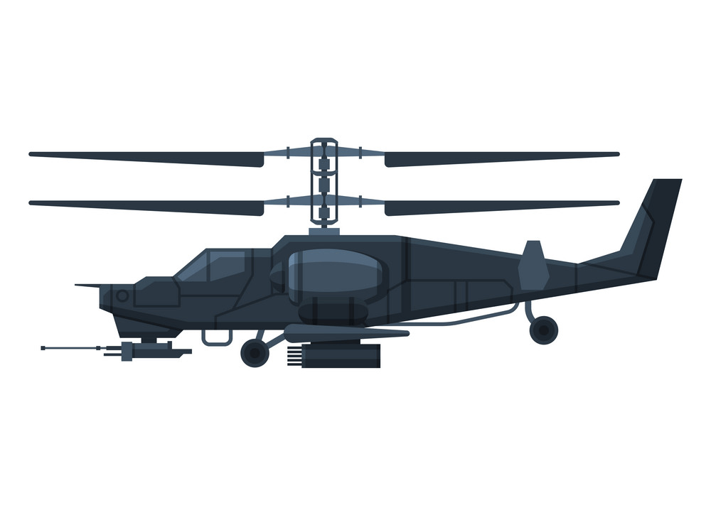 black military helicopter png