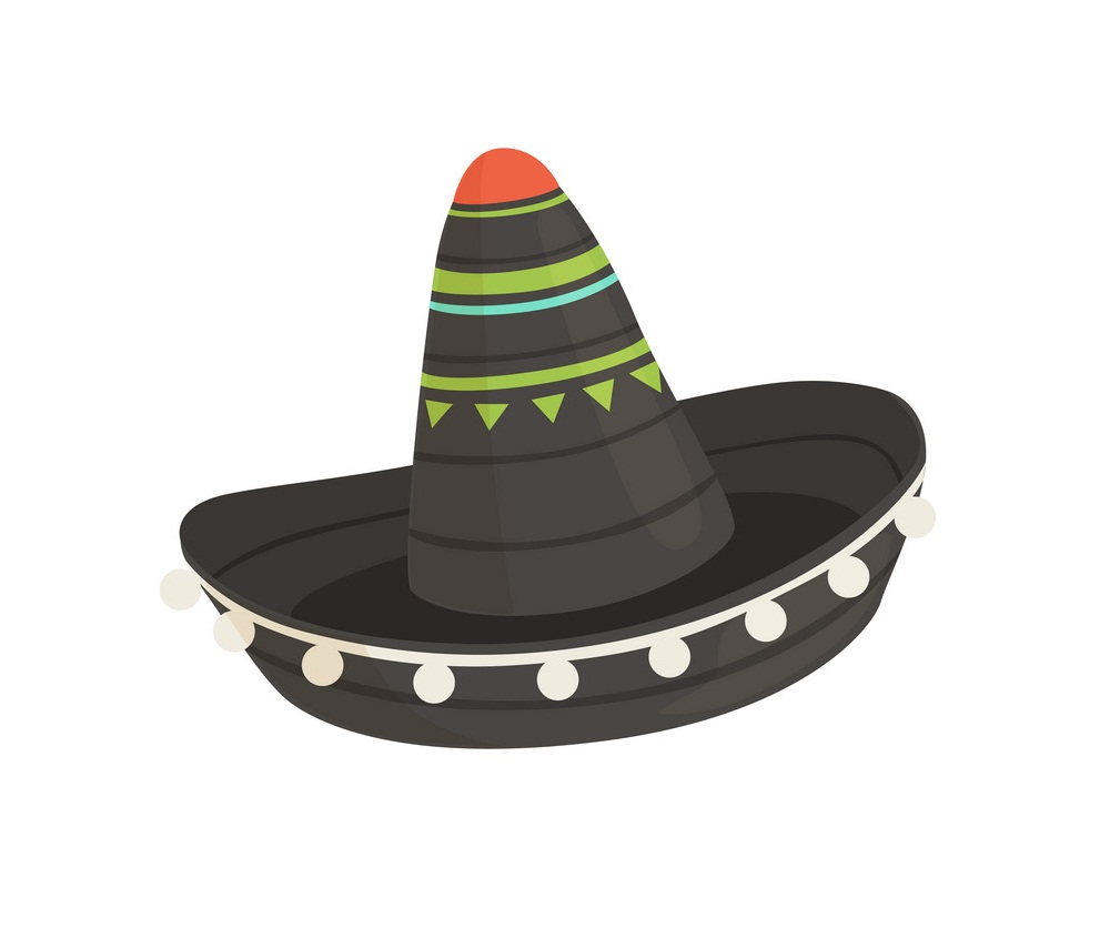 black sombrero