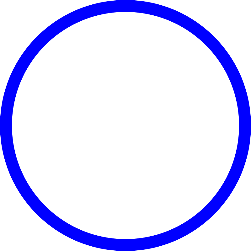 blue circle png transparent