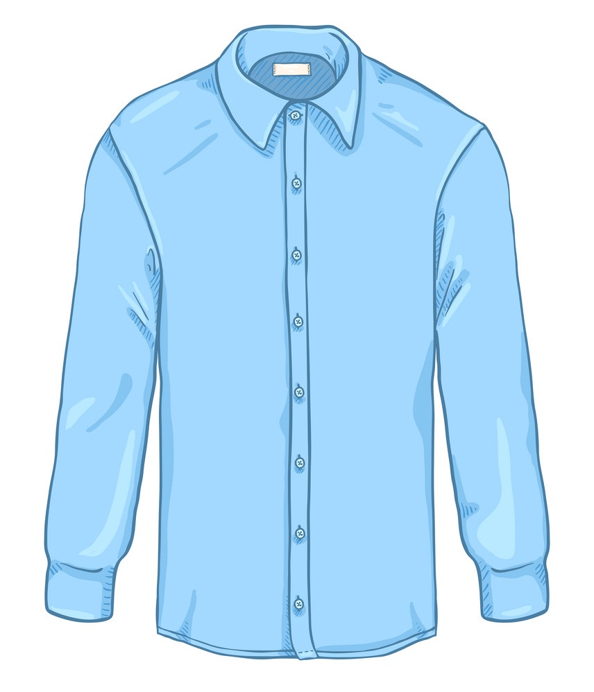 blue mens shirt