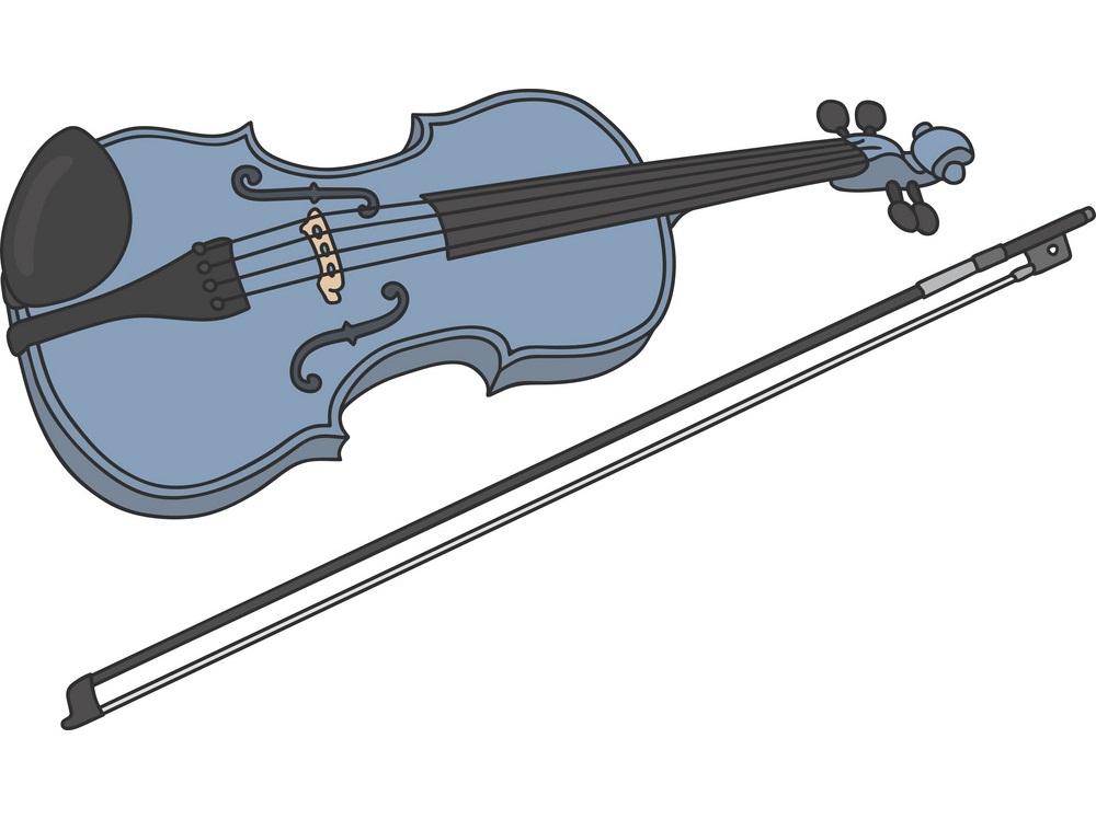 blue violin