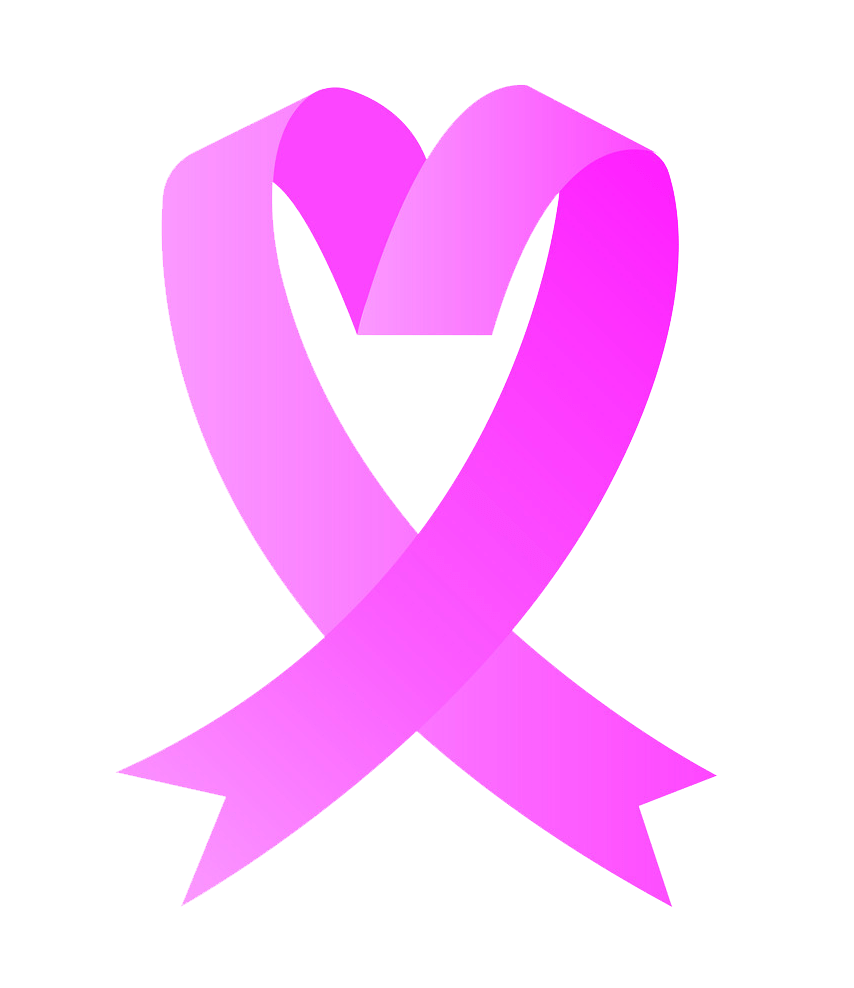 breast cancer ribbon png transparent