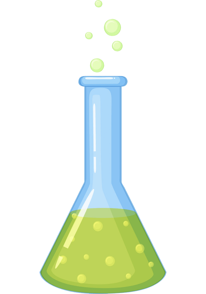chemical in glass beaker png transparent