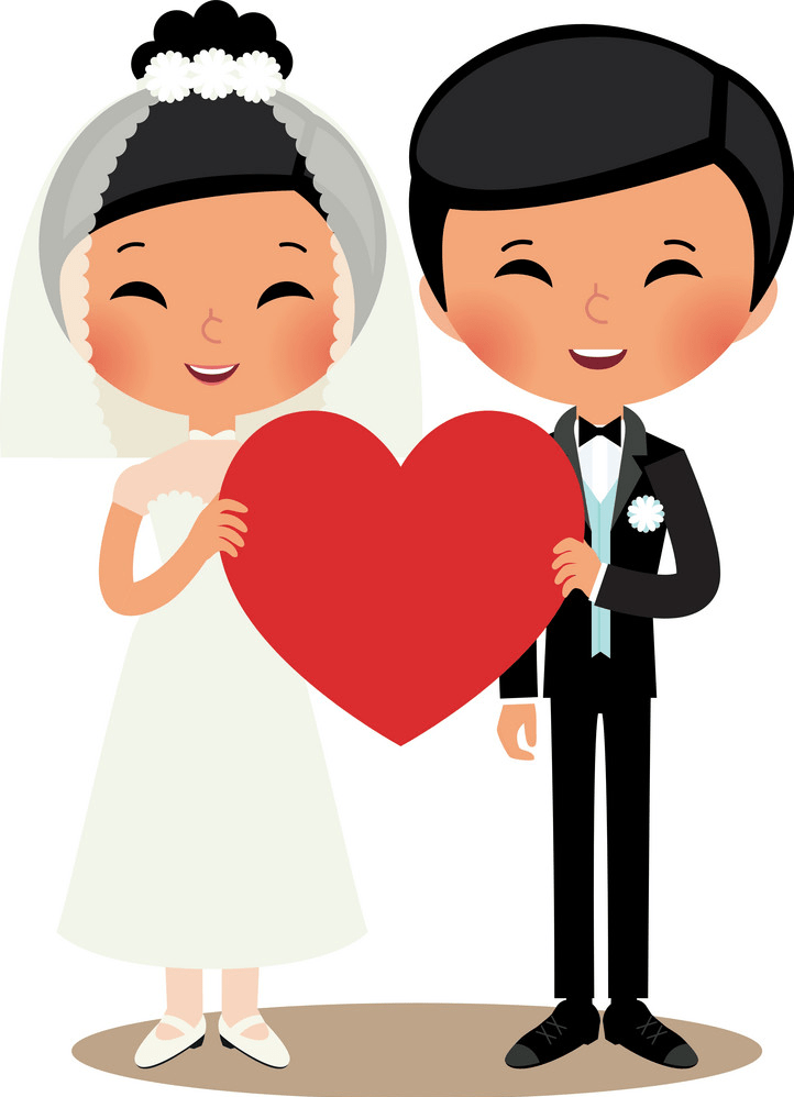chinese bride and groom png