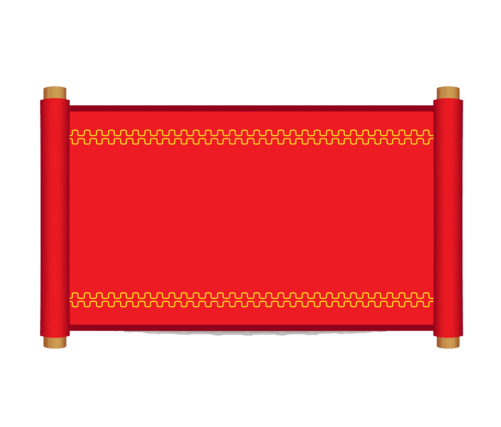 chinese style scroll png transparent