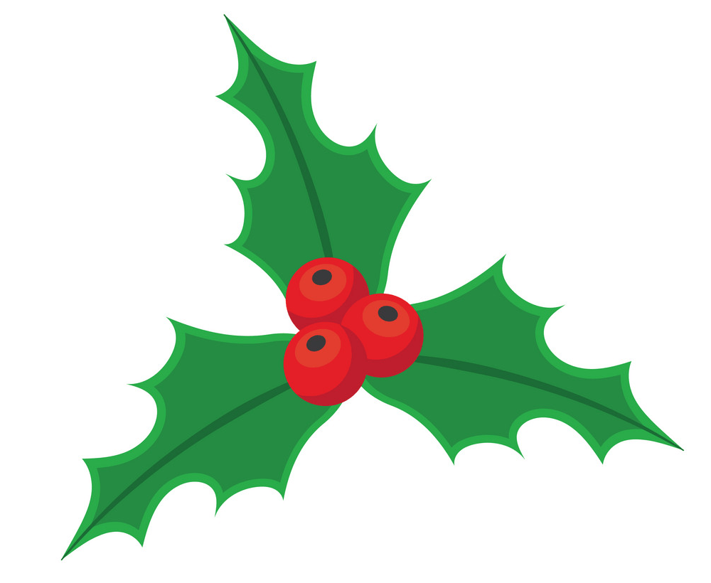 christmas holly icon png