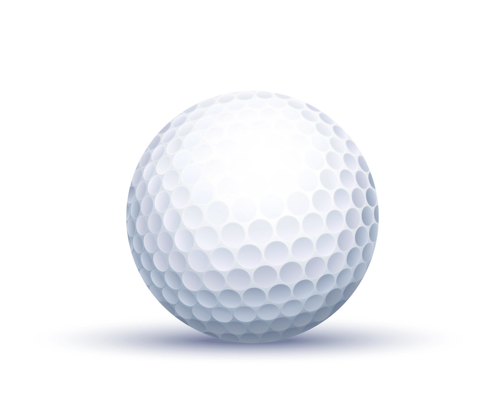classic golf ball png