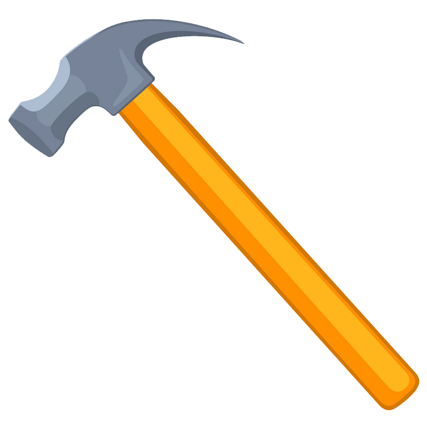 claw hammer png transparent