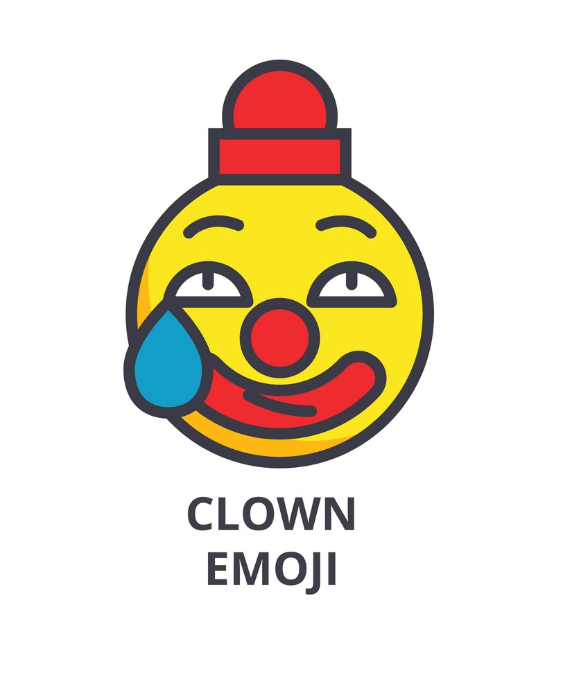 clown emoji icon png