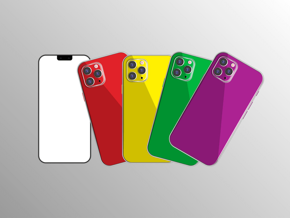 colorful iphone 11 promax png